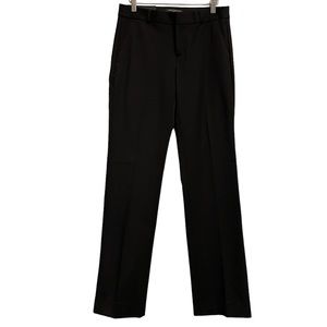 Banana Republic Black Logan Trouser Pant Mid Rise, Slim Hip Women’s Size 2 NWT